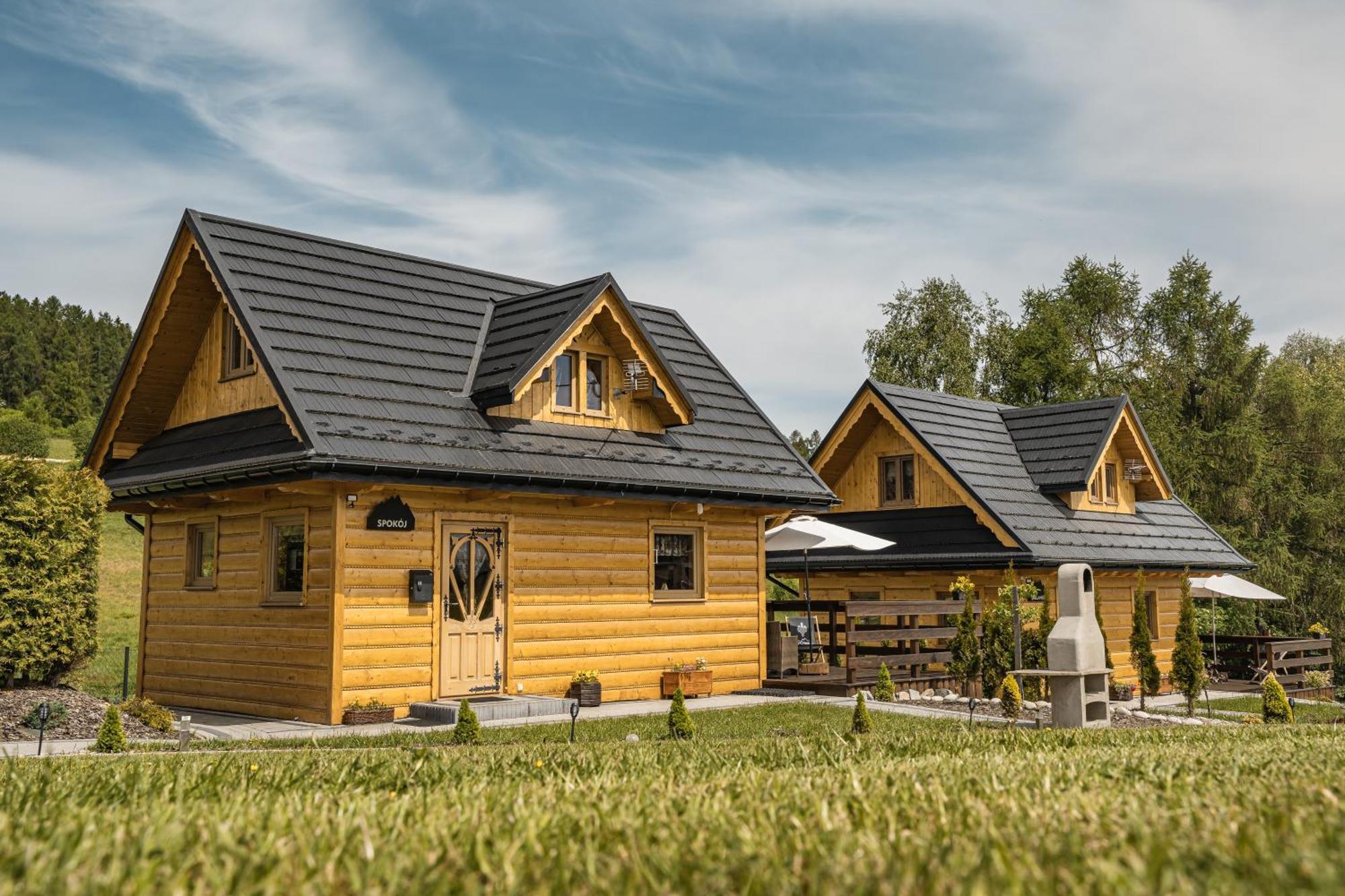 Zaciszne Domki W Kluszkowcach Z Sauna I Balia Kluszkowce Cameră foto